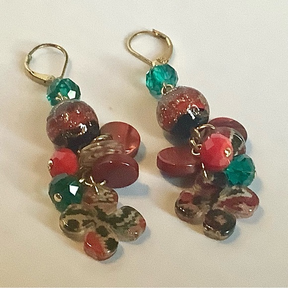 Lovely dangling Etro earrings - Picture 3 of 4